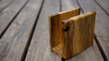 white oak_napkin holder