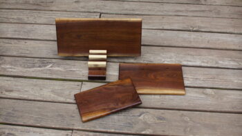 black walnut_ 1 set (4 pieces)