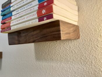 A set of Two Small Solid wood Floating Shelf/ Solid wood wall decoration - Image 7